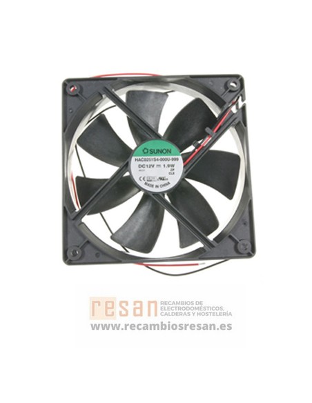 Ventilador 120x120x25 mm 12V (*VER 44740700)