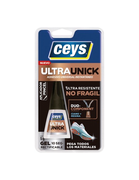 Adhesivo universal instantaneo Ultraunick Ceys