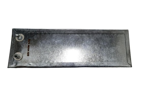 Resistencia plana 240x80 400W 60V 2 tornillo