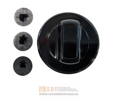 Mando grifo gas universal 70mm eje 6-8-10mm