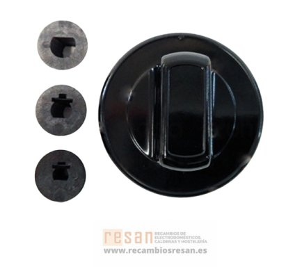 Mando grifo gas universal 70mm eje 6-8-10mm