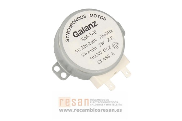 Motor microondas Orbegozo 2526 SM16E 220V 3rpm