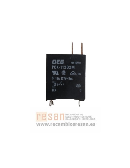 Rele PCK-112D2M 16A 12v