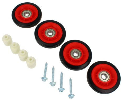 Kit 4 ruedas secadora Zanussi ZDP7202PZ1