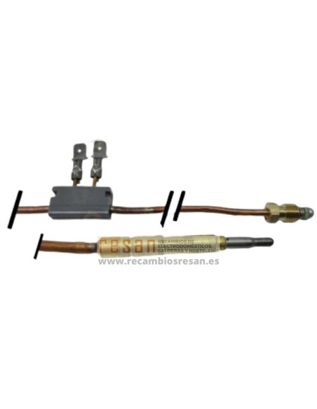 Termopar interrumpido M9x1 600mm