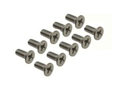 Tornillo M4x10mm avellanado (10 uds)