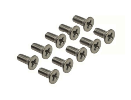 Tornillo M4x10mm avellanado (10 uds)