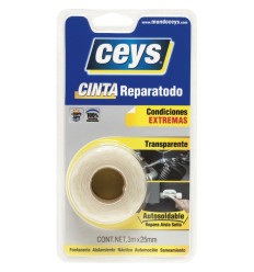 Cinta adhesiva reparatodo Ceys 3 m x 25 mm
