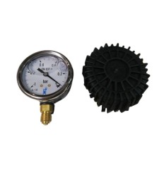 Vacuometro 0 a -1 rosca lateral 1/4