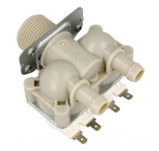 Electrovalvula 2 vias LG 180º - 12V