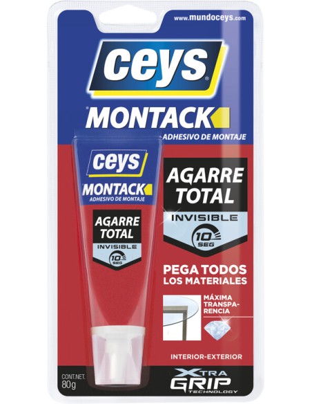 Pegamento Ceys Montak transparente 80g. polimero