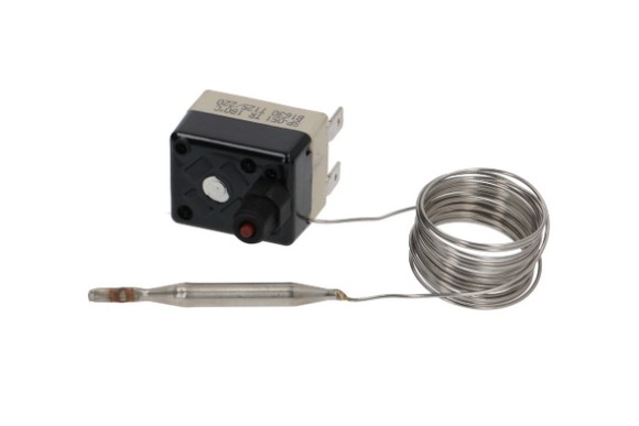 Termostato fijo 180º con rearme  bulbo