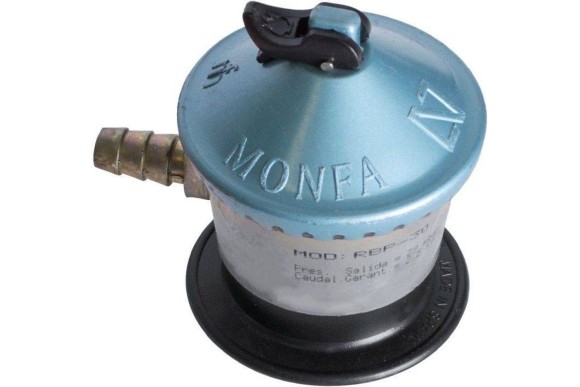 Regulador gas butano 30 gr. presion - MONFA