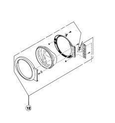 Puerta blanca Alliance NWFL84WN4000