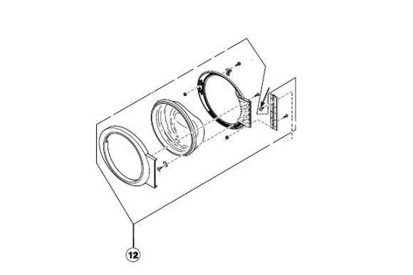 Puerta blanca Alliance NWFL84WN4000
