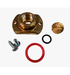 Toma PDC metalica pared simple