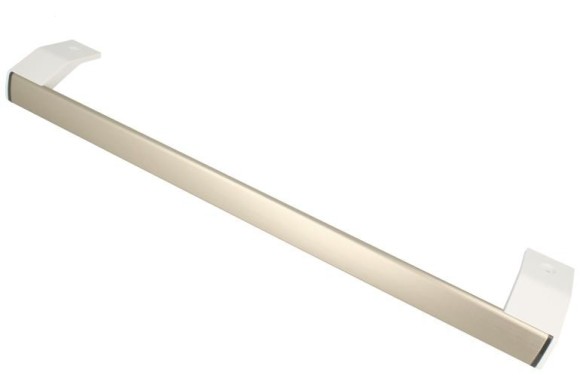 Tirador frigo Indesit SI81Q 450mm metalizado-blanco tornillos 412mm