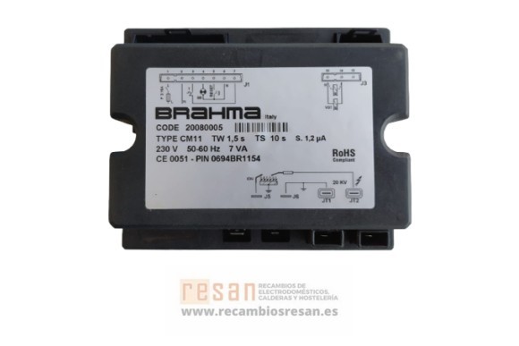Centralita Imigas Brava CM11 20080005 Tw1.5 Ts10