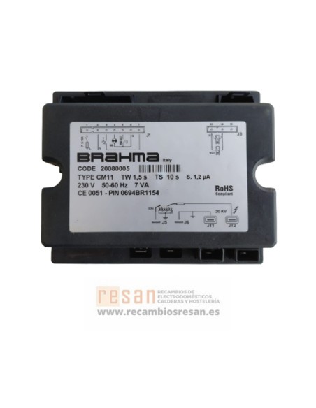 Centralita Imigas Brava CM11 20080005 Tw1.5 Ts10