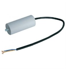 Condensador de trabajo 6,3 uF. con cable