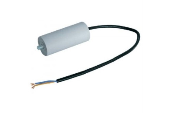 Condensador de trabajo 6,3 uF. con cable