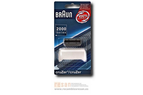 Cuchilla afeitar Braun 2000 series