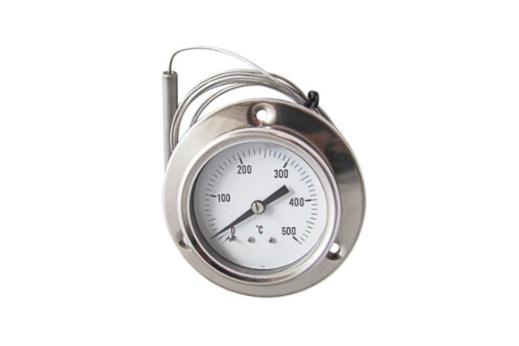Termometro aguja para horno 0-500º bulbo 700 mm.