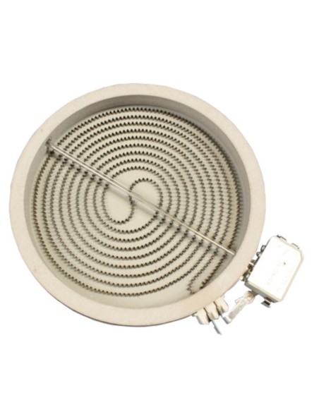 Placa vitroceramica 1800W 230V 200 mm. 1 circuito