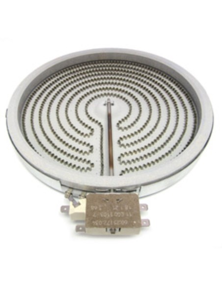 Placa vitroceramica 2200W 230V 230 mm. 1 circuito