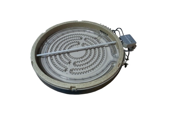 Placa vitroceramica halogena 230 mm. 2200W