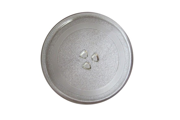 Plato microondas 245 mm. anclaje trebol macho