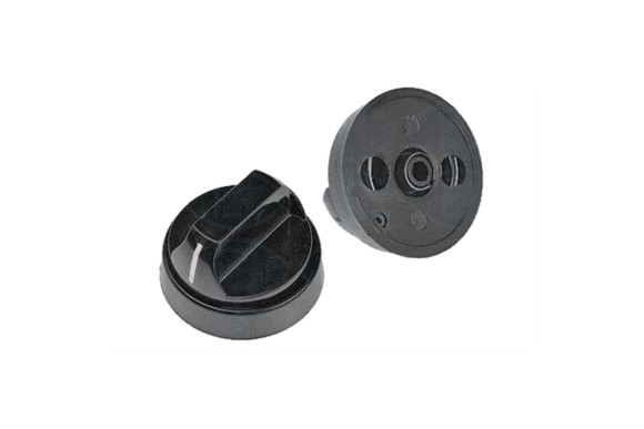 Mando multiposicion horno d:41 mm. negro