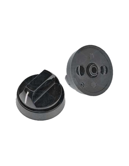 Mando multiposicion horno d:41 mm. negro