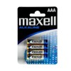 Pilas alcalinas MAXELL LR03 AAA (blister 4 uds)