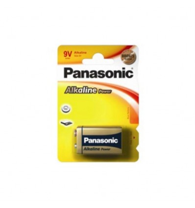 Pila alcalina Panasonic 6LR61 9V 1 ud.