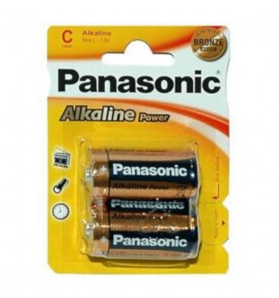 Pilas alcalinas Panasonic LR14 1.5V (C) 2 uds.