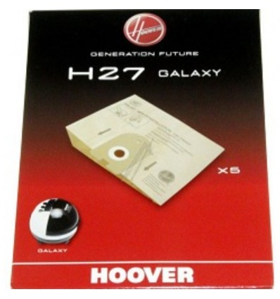 Bolsa aspirador Hoover Galaxy 1000 (5 uds.)
