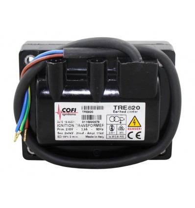 Transformador quemador COFI TRE820 2x4000v 20%